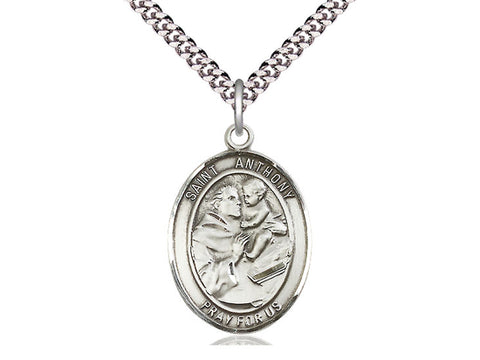 Sterling Silver St. Anthony Medal