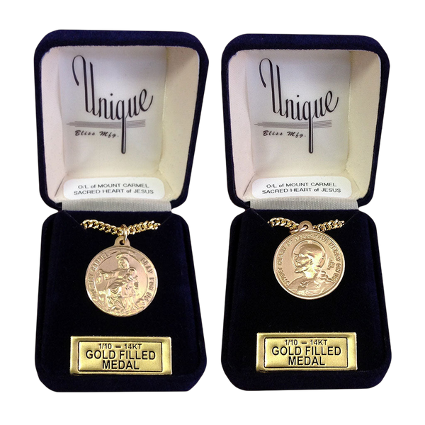 Scapular Medal - 14kt Gold Filled