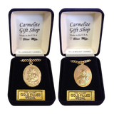 Our Lady of Mt. Carmel Scapular Medal - 14kt Gold Filled