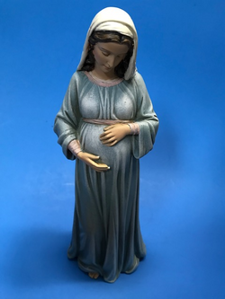 Mary, Mother of God Statue - 8"