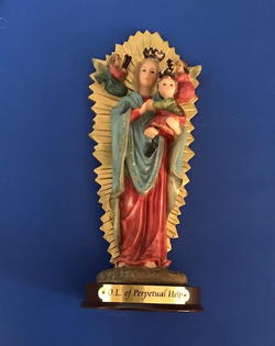 Our Lady of Perpetual Help Statue - 8"