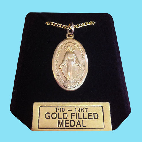 Miraculous Medal - 14kt Gold Filled
