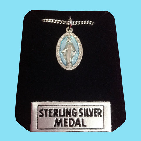 Miraculous Medal - Sterling Silver