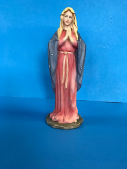Adoring Virgin Statue - 8"