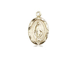 Miraculous Medal - Diamond Cut - 14kt Gold Filled