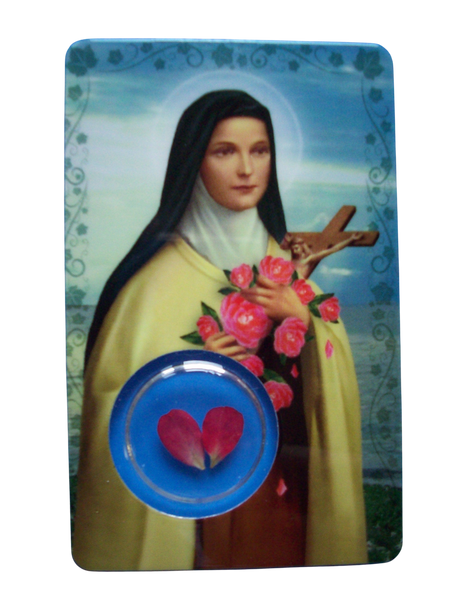 St. Therese of Lisieux Holy Card
