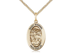 Saint Michael Medal - Gold Filled