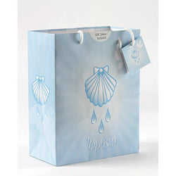 Small Baptism Gift Bag for Boys