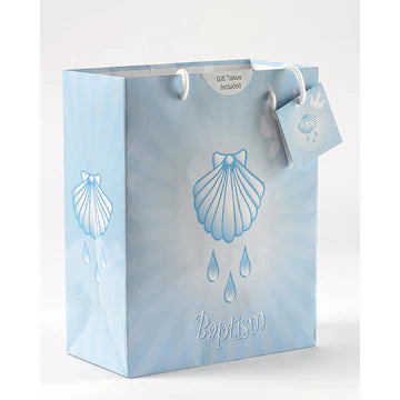 Small Baptism Gift Bag for Boys