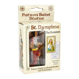 St. Dymphna Statue - 4"