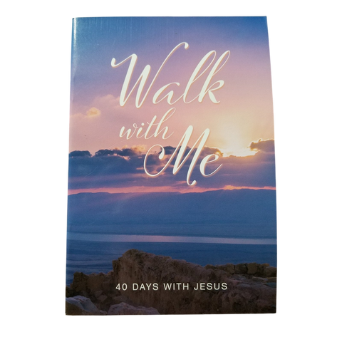 Walk with Me: 40 Days with Jesus booklet