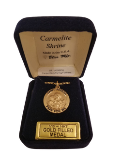 Gold Filled St. Joseph Medal