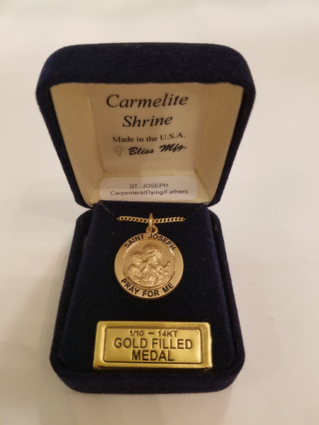 Gold Filled St. Joseph Medal