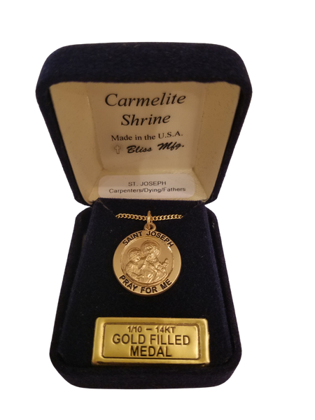 Gold Filled St. Joseph Medal