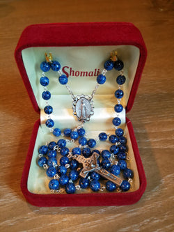 Blue Jerusalem Relic Rosary