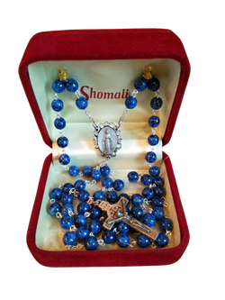 Blue Jerusalem Relic Rosary