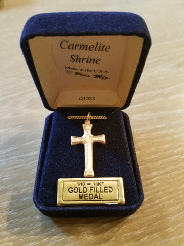 14kt Gold Filled Cross