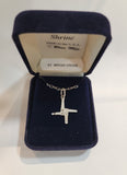 St. Brigid Cross on Figaro Chain