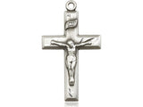 Crucifix -Sterling Silver - Engraved
