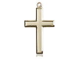 Cross - Highly Polished - Gold Filled