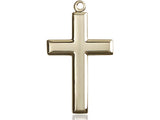 Highly Polished Cross - 14kt Gold Filled