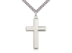 Cross - Highly Polished - Sterling Silver