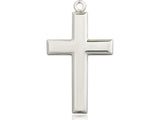 Cross - Highly Polished - Sterling Silver