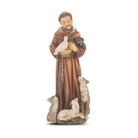 St. Francis of Assisi Statue - 4"