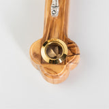 Oriental Crucifix with Incense, Stone, and Dried Olive Leaves