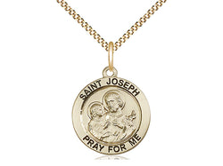 Gold Filled St. Joseph Medal