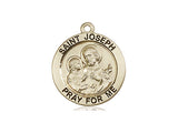 Gold Filled St. Joseph Medal