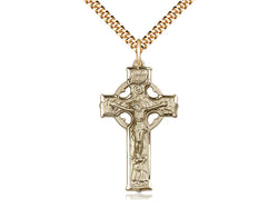 Celtic Crucifix -14 kt Gold Filled