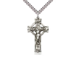 Celtic Crucifix - Sterling Silver