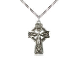 Celtic Crucifix - Sterling Silver