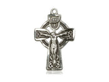 Celtic Crucifix - Sterling Silver