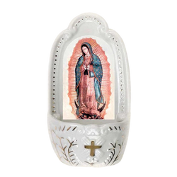 Our Lady of Guadalupe Holy Water Font