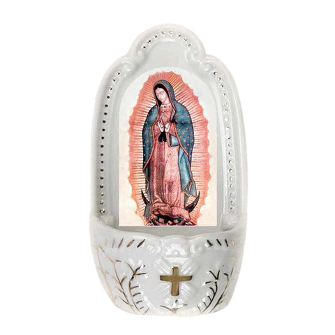 Our Lady of Guadalupe Holy Water Font