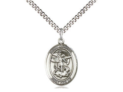 Saint Michael Medal -Sterling Silver