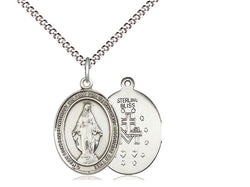 Miraculous Medal - Sterling Silver