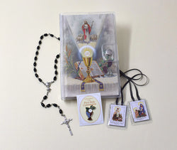 First Mass Book (Come My Jesus) Vinyl Set for Boys