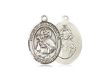 Our Lady of Mt. Carmel Scapular Medal - Sterling Silver