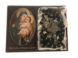 Black Mount Carmel Scapular Rosary Gift Set