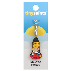 Infant of Prague Tiny Saints Charm