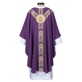 Coronation Collection Semi Gothic Green Chasuble