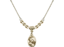 Madonna & Child Necklace - 14 kt Gold Filled