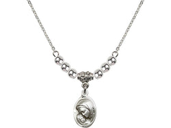 Madonna & Child Necklace - Sterling Silver