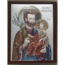 St. Joseph Icon Plaque