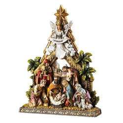 Color Nativity Figure
