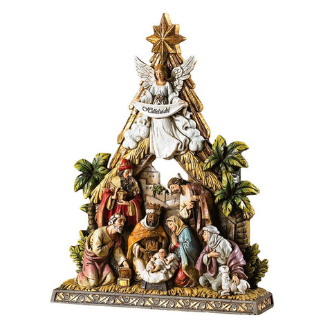 Color Nativity Figure
