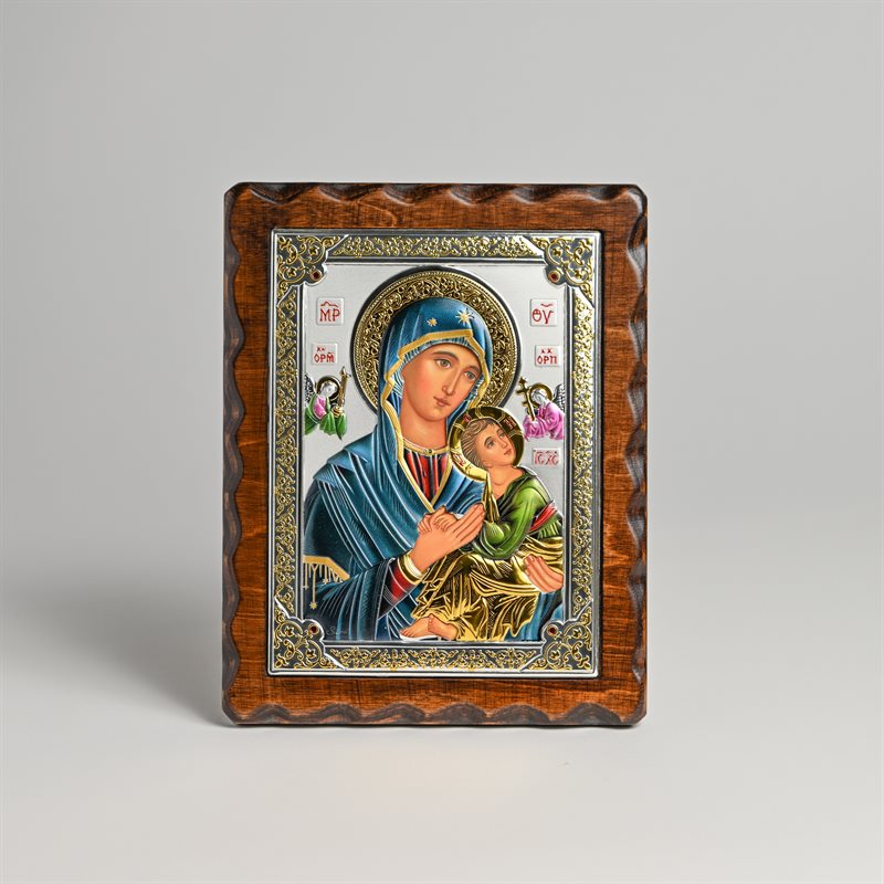Our Lady of Perpetual Help Icon Plaque – Carmelite Gift Store